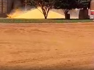Grave: Silo en San Pedro pierde toneladas de maíz luego de colapsar - La Tribuna
