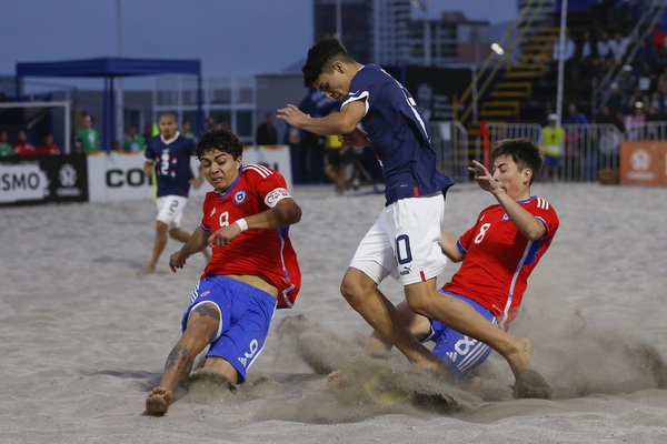 Albirroja Sub20 de Fútbol de Playa finaliza primero en el Grupo A del Sudamericano