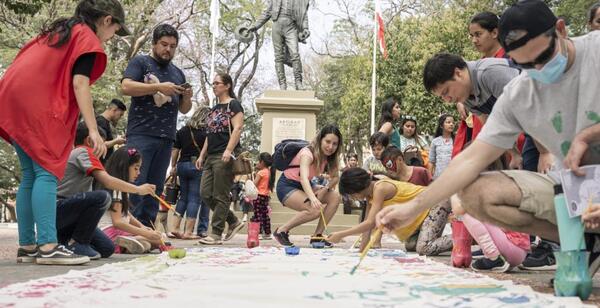 Pinta Sud ASU 2023 se despide con actividades artísticas para toda la familia