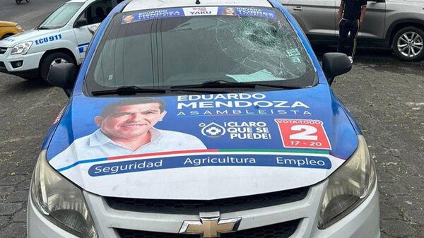 Otro atentado en Ecuador, esta vez, contra una candidata