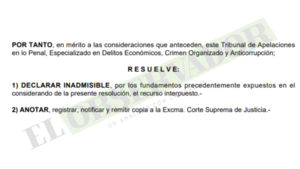 Tribunal ratifica imputación al intendente Miguel Prieto