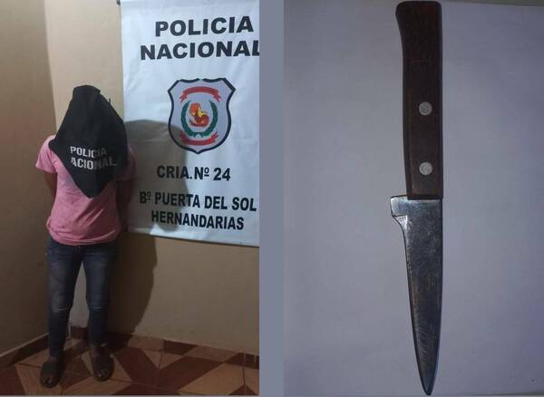 Cortó la relación de la peor manera: clavó a su pareja con feroz cuchillo
