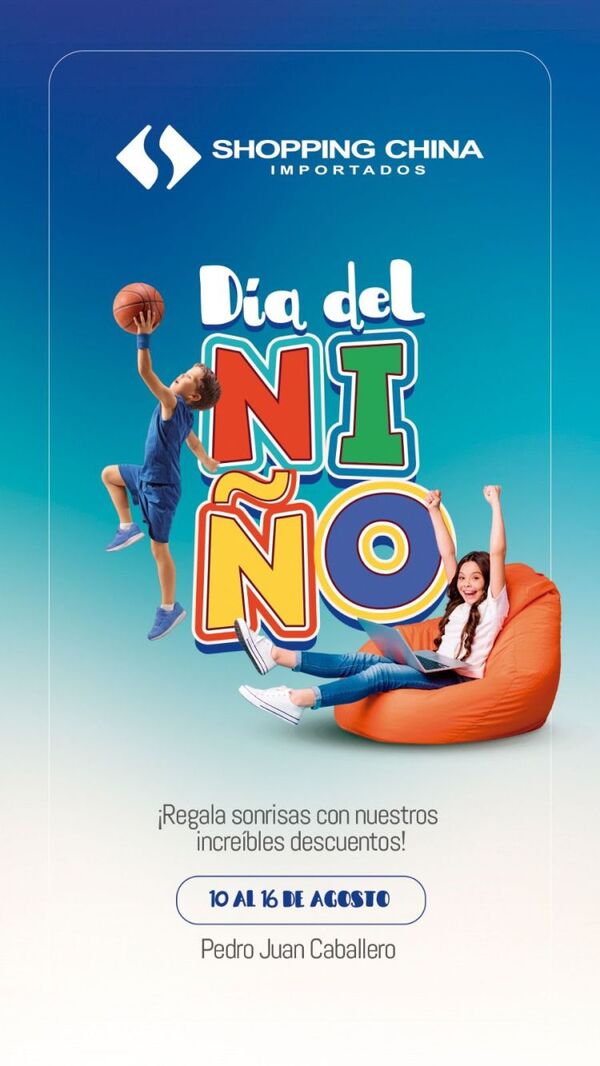Shopping China festeja el Día del Niño con descuentos especiales para los pequeños