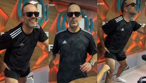 Álvaro Mora cumplió y se depiló en vivo - Teleshow