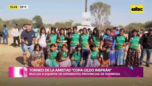 Video: Torneo de la amistad “Copa Gildo Insfrán” - Ensiestados - ABC Color