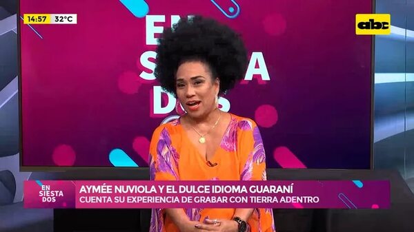 Video: Aymée Nuviola nos cuenta su experiencia de grabar con Tierra Adentro - Ensiestados - ABC Color