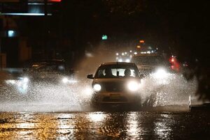 Los nueve departamentos donde se esperan tormentas y frío esta noche - Clima - ABC Color