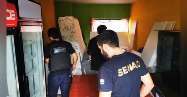SENAD reveló identidades de los cuatro detenidos en el marco de la Operación REIS
