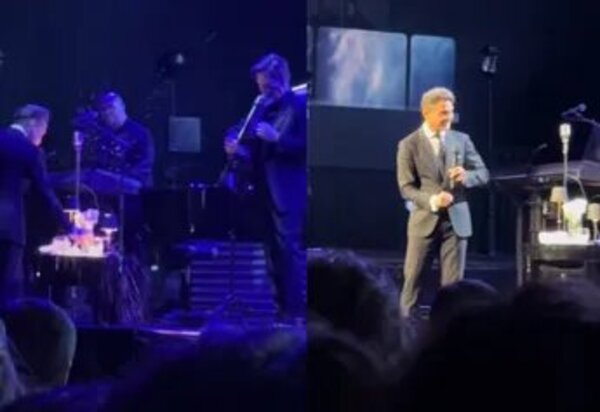 Luis Miguel sufrió un accidente en pleno show