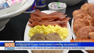 Escuelas de Miami ofrecerán comidas vegetarianas y sin gluten