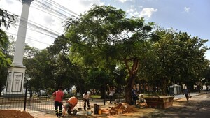 Comuna y entes estatales maquillan de prisa a la deteriorada Asunción