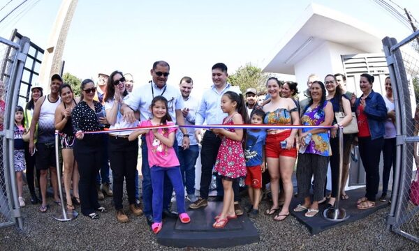 Itaipú inauguró nuevo sistema de agua en barrio Virgen de Caacupé de Hernandarias – Diario TNPRESS