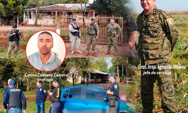 Fracasa operativo policial en busca del criminal Carlos Cabrera Carrera en el sur de A. Paraná – Diario TNPRESS
