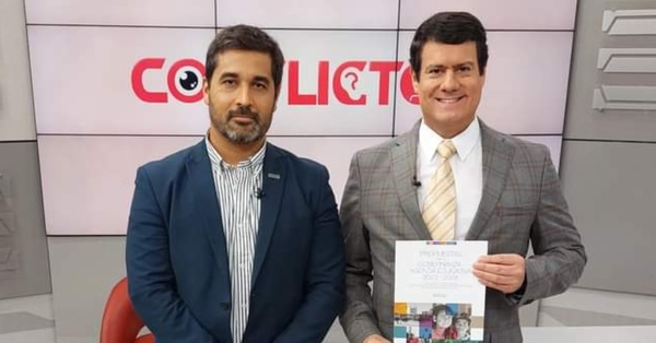 Rodolfo González Friedmann recibió ayer en Conflictos a Oscar Charotti, director ejecutivo de la ONG Juntos por la Educación