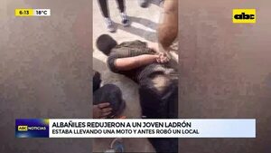 Video: Albañiles redujeron a un joven ladrón - ABC Noticias - ABC Color