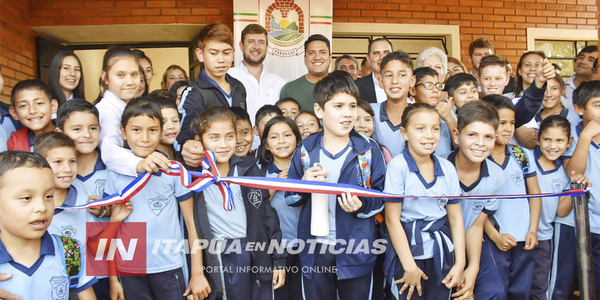 GOBERNACIÓN DE ITAPÚA INAUGURÓ OBRAS EN TOMÁS R. PEREIRA Y NATALIO - Itapúa Noticias