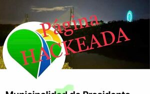 Hackean cuenta de Facebook de la Municipalidad de Presidente Franco