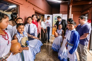 Secretaría Nacional de Cultura inauguró la Biblioteca Pública Municipal en Paso Barreto