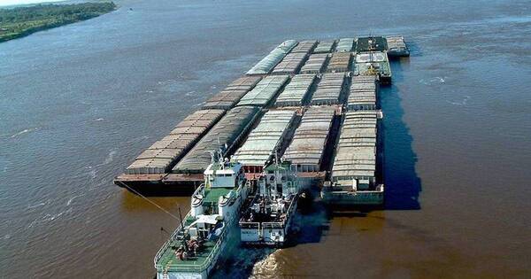 La Nación / Exportadores de granos confían en que nuevas autoridades resuelvan el conflicto en la hidrovía
