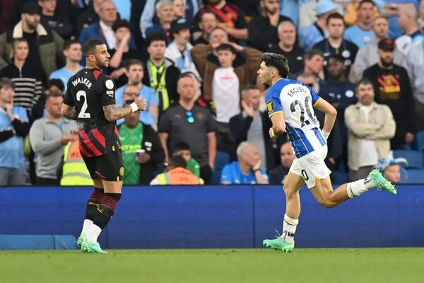 Julio Enciso, suplente en el debut del Brighton en la Premier League - Fútbol Internacional - ABC Color