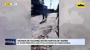 Video: Vecinos de Tacumbú están hartos de “Raper” - ABC Noticias - ABC Color