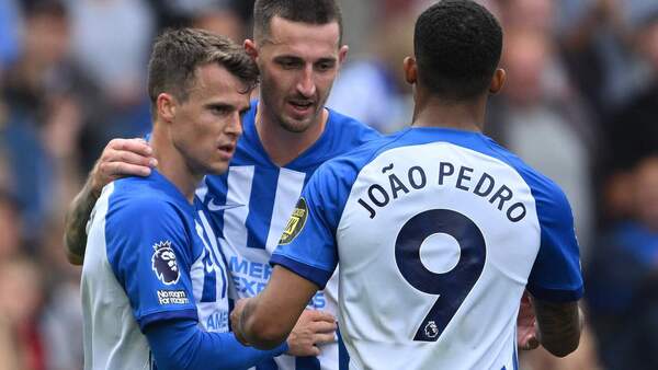 Brighton arranca ganando en la Premier League