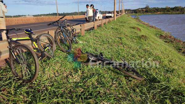 Iban en bici y los pasó por encima una camioneta: chofer dio positivo y hubo un muerte