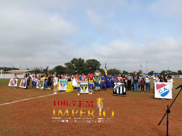 Se puso en marcha el primer campeonato Sub 13 de la Liga Deportiva del Amambay 2023 - Radio Imperio 106.7 FM