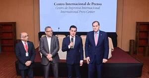La Nación / El Centro Internacional de Prensa quedó inaugurado para el traspaso de mando