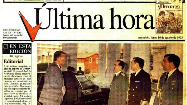 Última Hora acompañó la asunción de presidentes en era democrática