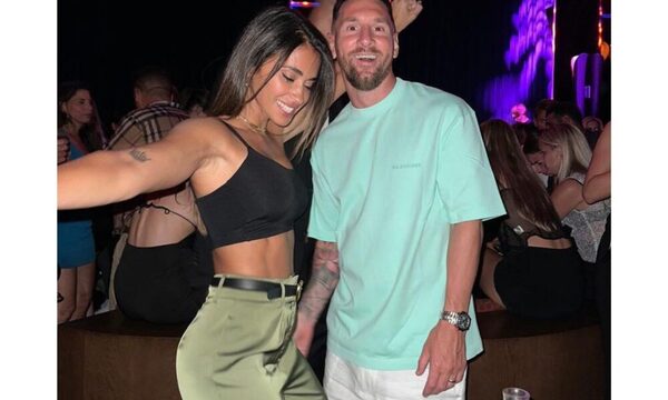 Messi y Antonella farrearon en Miami