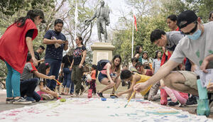 Diario HOY | En su último día, Pinta Sud ASU 2023 se suma a las celebraciones del Día del Niño y de la Niña