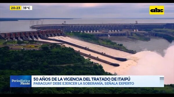 Video: 50 años de la vigencia del tratado de itaipú - Periodísticamente - ABC Color