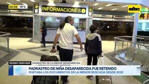 Padrastro de niña desaparecida fue retenido: portaba los documentos de la menor buscada desde 2020 - Periodísticamente - ABC Color