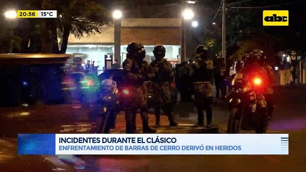 Video: Incidentes durante el clásico - Periodísticamente - ABC Color