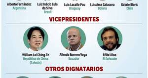 La Nación / Más de 100 delegaciones oficiales extranjeras confirman presencia