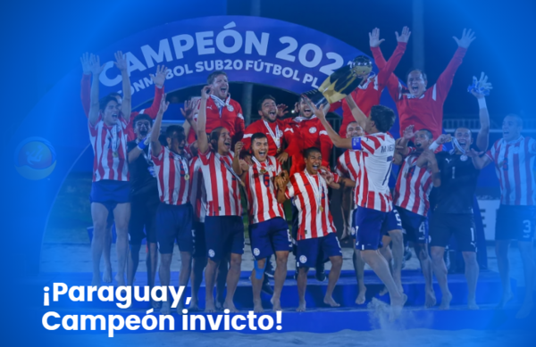 ¡Paraguay, Campeón invicto!