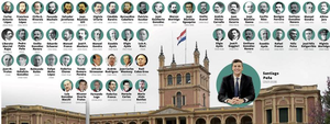 Mañana asume Santiago Peña como nuevo presidente del Paraguay