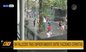 Un muerto tras enfrentamiento entre facciones de Cerro Porteño | Telefuturo