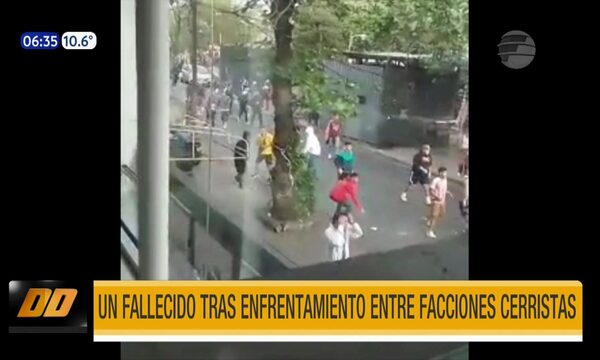 Un muerto tras enfrentamiento entre facciones de Cerro Porteño | Telefuturo