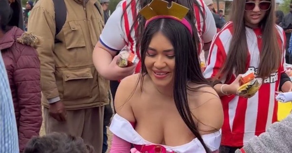 Laurys Diva festejó el día del niño en el Chaco. “La sonrisa de un niño no tiene precio”