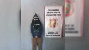 Policía aprehende a sospechoso de hurto domiciliario en Encarnación