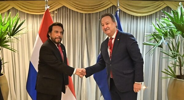 Asunción de Santiago Peña: Arribó al país el Vicepresidente de El Salvador