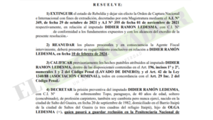 Decretan prisión preventiva de presunto prestanombre del narco Narciso Ayala