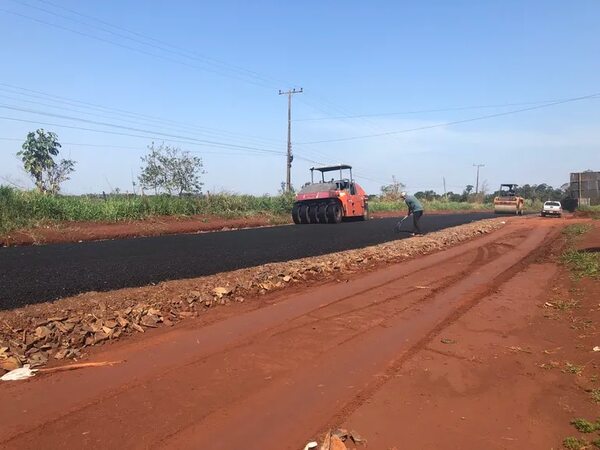 Pavimentación de acceso a penitenciaría de Minga Guazú, con 70% de avance - ABC en el Este - ABC Color