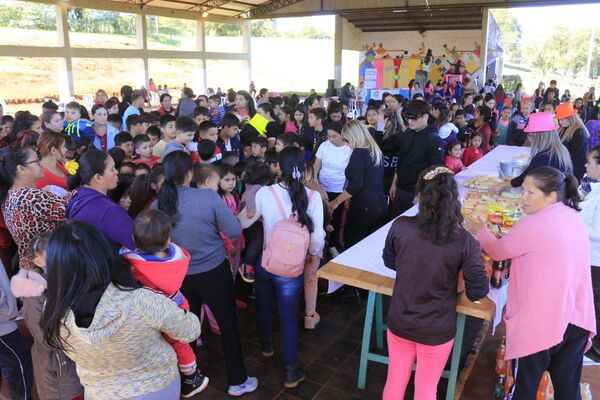 Gran festejo en Arroyo Porã para celebrar el Día de los Niños