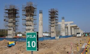 Avanza construcción de viaductos de acceso al Puente de la Bioceánica