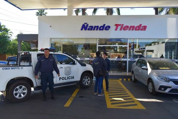 Asaltan gasolinera de Petropar en Villarrica y se llevan más de G. 80 millones - Nacionales - ABC Color