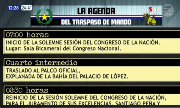 Mañana asume la Presidencia Santiago Peña | Telefuturo