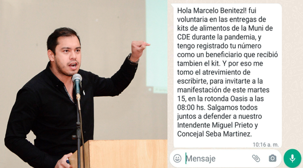 Diario HOY | Miguel Prieto, en modo "desesperado": buscan sumar manifestantes vía WhatsApp